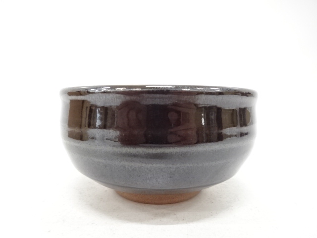  作家物　天目釉　茶碗